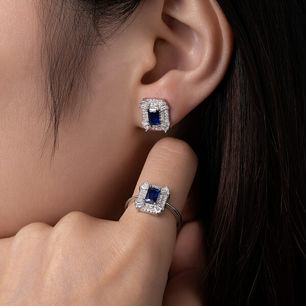 ensemble complet blue silver